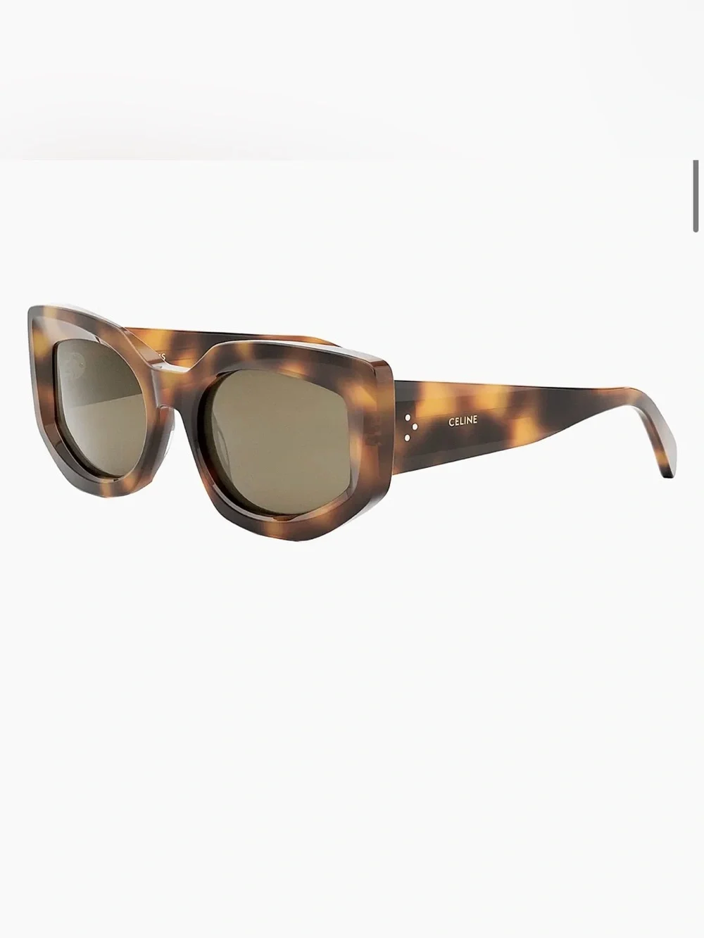 Celine Bold Three Dot 54MM Butterfly Sunglasses